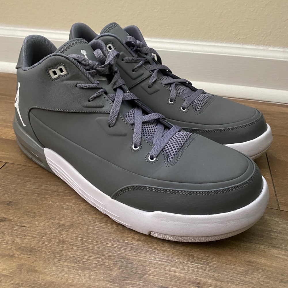 Jordan Flight origin 3 grey and white